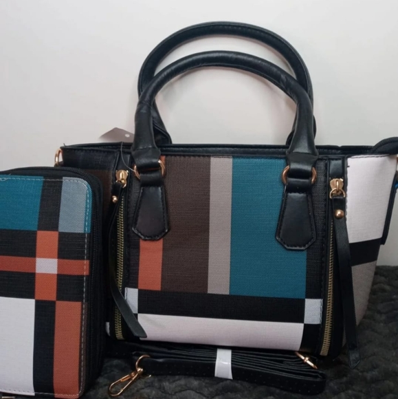 Handbags - Multicolored tote bag